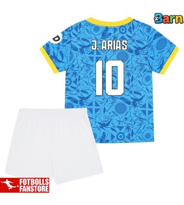 Wolves Jhon Arias #10 Tredje Tröja Barn 2025-26 Kortärmad (+ Korta byxor)